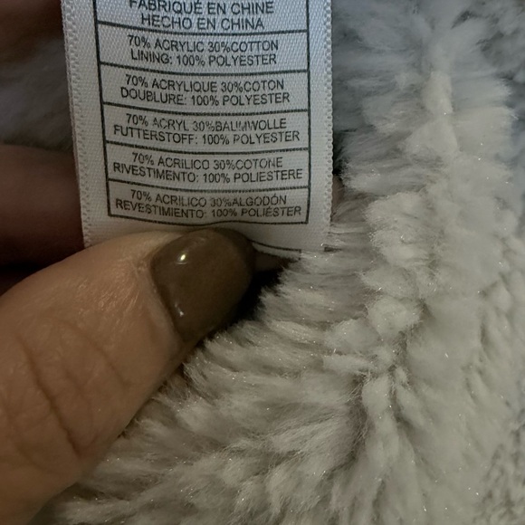 cupcakes & cashmere Cream Teddy Jacket - Picture 6 of 6